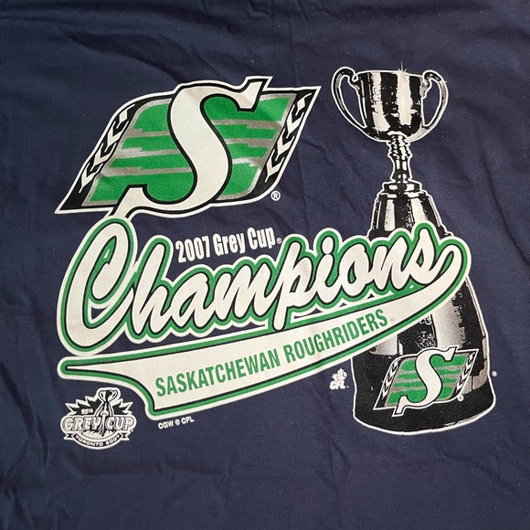 Grey Cup 95 Toronto Shirt Men Extra Large XL Saskatchewan Roughriders Vintage - Picture 4 of 5